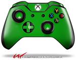 Decal Style Skin for Microsoft XBOX One Wireless Controller Solids Collection Green - (CONTROLLER NOT INCLUDED)