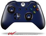 Decal Style Skin for Microsoft XBOX One Wireless Controller Solids Collection Navy Blue - (CONTROLLER NOT INCLUDED)