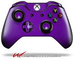 Decal Style Skin for Microsoft XBOX One Wireless Controller Solids Collection Purple - (CONTROLLER NOT INCLUDED)