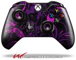 Decal Style Skin for Microsoft XBOX One Wireless Controller Twisted Garden Purple and Hot Pink - (CONTROLLER NOT INCLUDED)