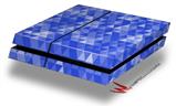 Vinyl Decal Skin Wrap compatible with Sony PlayStation 4 Original Console Triangle Mosaic Blue (PS4 NOT INCLUDED)