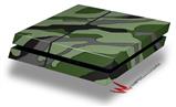 Vinyl Decal Skin Wrap compatible with Sony PlayStation 4 Original Console Camouflage Green (PS4 NOT INCLUDED)