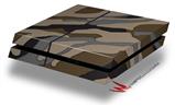 Vinyl Decal Skin Wrap compatible with Sony PlayStation 4 Original Console Camouflage Brown (PS4 NOT INCLUDED)