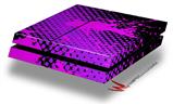 Vinyl Decal Skin Wrap compatible with Sony PlayStation 4 Original Console Halftone Splatter Hot Pink Purple (PS4 NOT INCLUDED)