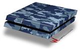 Vinyl Decal Skin Wrap compatible with Sony PlayStation 4 Original Console WraptorCamo Digital Camo Navy (PS4 NOT INCLUDED)