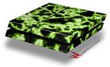 Vinyl Decal Skin Wrap compatible with Sony PlayStation 4 Original Console Electrify Green (PS4 NOT INCLUDED)