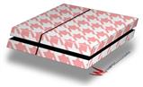 Vinyl Decal Skin Wrap compatible with Sony PlayStation 4 Original Console Houndstooth Pink (PS4 NOT INCLUDED)
