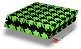 Vinyl Decal Skin Wrap compatible with Sony PlayStation 4 Original Console Houndstooth Neon Lime Green on Black (PS4 NOT INCLUDED)