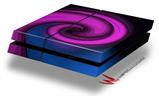 Vinyl Decal Skin Wrap compatible with Sony PlayStation 4 Original Console Alecias Swirl 01 Purple (PS4 NOT INCLUDED)