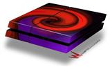 Vinyl Decal Skin Wrap compatible with Sony PlayStation 4 Original Console Alecias Swirl 01 Red (PS4 NOT INCLUDED)