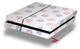 Vinyl Decal Skin Wrap compatible with Sony PlayStation 4 Original Console Pastel Flowers (PS4 NOT INCLUDED)