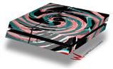 Vinyl Decal Skin Wrap compatible with Sony PlayStation 4 Original Console Alecias Swirl 02 (PS4 NOT INCLUDED)
