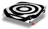 Vinyl Decal Skin Wrap compatible with Sony PlayStation 4 Original Console Bullseye Black and White (PS4 NOT INCLUDED)