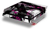 Vinyl Decal Skin Wrap compatible with Sony PlayStation 4 Original Console Abstract 02 Pink (PS4 NOT INCLUDED)