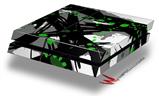 Vinyl Decal Skin Wrap compatible with Sony PlayStation 4 Original Console Abstract 02 Green (PS4 NOT INCLUDED)