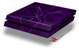Vinyl Decal Skin Wrap compatible with Sony PlayStation 4 Original Console Abstract 01 Purple (PS4 NOT INCLUDED)