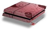 Vinyl Decal Skin Wrap compatible with Sony PlayStation 4 Original Console Feminine Yin Yang Red (PS4 NOT INCLUDED)