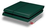 Vinyl Decal Skin Wrap compatible with Sony PlayStation 4 Original Console Solids Collection Hunter Green (PS4 NOT INCLUDED)