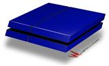 Vinyl Decal Skin Wrap compatible with Sony PlayStation 4 Original Console Solids Collection Royal Blue (PS4 NOT INCLUDED)