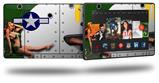 WWII Bomber War Plane Pin Up Girl - Decal Style Skin fits 2013 Amazon Kindle Fire HD 7 inch
