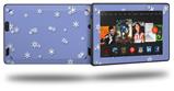 Snowflakes - Decal Style Skin fits 2013 Amazon Kindle Fire HD 7 inch