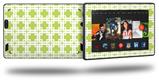 Boxed Sage Green - Decal Style Skin fits 2013 Amazon Kindle Fire HD 7 inch