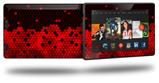 HEX Red - Decal Style Skin fits 2013 Amazon Kindle Fire HD 7 inch