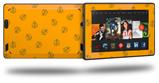 Anchors Away Orange - Decal Style Skin fits 2013 Amazon Kindle Fire HD 7 inch