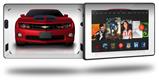 2010 Chevy Camaro Jeweled Red - Black Stripes - Decal Style Skin fits 2013 Amazon Kindle Fire HD 7 inch