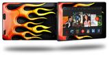 Metal Flames - Decal Style Skin fits 2013 Amazon Kindle Fire HD 7 inch