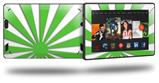 Rising Sun Japanese Flag Green - Decal Style Skin fits 2013 Amazon Kindle Fire HD 7 inch