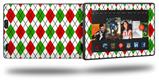Argyle Red and Green - Decal Style Skin fits 2013 Amazon Kindle Fire HD 7 inch