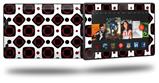 Red And Black Squared - Decal Style Skin fits 2013 Amazon Kindle Fire HD 7 inch