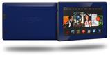 Solids Collection Navy Blue - Decal Style Skin fits 2013 Amazon Kindle Fire HD 7 inch