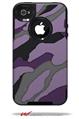 Camouflage Purple - Decal Style Vinyl Skin fits Otterbox Commuter iPhone4/4s Case (CASE SOLD SEPARATELY)