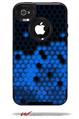 HEX Blue - Decal Style Vinyl Skin fits Otterbox Commuter iPhone4/4s Case (CASE SOLD SEPARATELY)