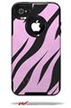 Zebra Skin Pink - Decal Style Vinyl Skin fits Otterbox Commuter iPhone4/4s Case (CASE SOLD SEPARATELY)