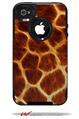 Fractal Fur Giraffe - Decal Style Vinyl Skin fits Otterbox Commuter iPhone4/4s Case (CASE SOLD SEPARATELY)
