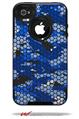 HEX Mesh Camo 01 Blue Bright - Decal Style Vinyl Skin fits Otterbox Commuter iPhone4/4s Case (CASE SOLD SEPARATELY)