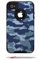 WraptorCamo Digital Camo Navy - Decal Style Vinyl Skin fits Otterbox Commuter iPhone4/4s Case (CASE SOLD SEPARATELY)