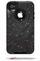 Stardust Black - Decal Style Vinyl Skin fits Otterbox Commuter iPhone4/4s Case (CASE SOLD SEPARATELY)