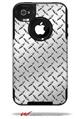 Diamond Plate Metal - Decal Style Vinyl Skin fits Otterbox Commuter iPhone4/4s Case (CASE SOLD SEPARATELY)