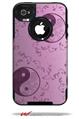 Feminine Yin Yang Purple - Decal Style Vinyl Skin fits Otterbox Commuter iPhone4/4s Case (CASE SOLD SEPARATELY)