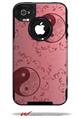 Feminine Yin Yang Red - Decal Style Vinyl Skin fits Otterbox Commuter iPhone4/4s Case (CASE SOLD SEPARATELY)
