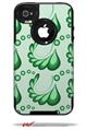 Petals Green - Decal Style Vinyl Skin fits Otterbox Commuter iPhone4/4s Case (CASE SOLD SEPARATELY)