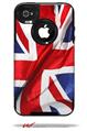Union Jack 01 - Decal Style Vinyl Skin fits Otterbox Commuter iPhone4/4s Case (CASE SOLD SEPARATELY)