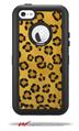 Leopard Skin - Decal Style Vinyl Skin fits Otterbox Defender iPhone 5C Case (CASE SOLD SEPARATELY)