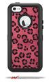 Leopard Skin Pink - Decal Style Vinyl Skin fits Otterbox Defender iPhone 5C Case (CASE SOLD SEPARATELY)