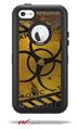 Toxic Decay - Decal Style Vinyl Skin fits Otterbox Defender iPhone 5C Case (CASE SOLD SEPARATELY)