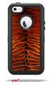 Fractal Fur Tiger - Decal Style Vinyl Skin fits Otterbox Defender iPhone 5C Case (CASE SOLD SEPARATELY)